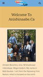 Mobile Screenshot of anishinaabe.ca