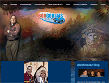 Tablet Screenshot of anishinaabe.ca